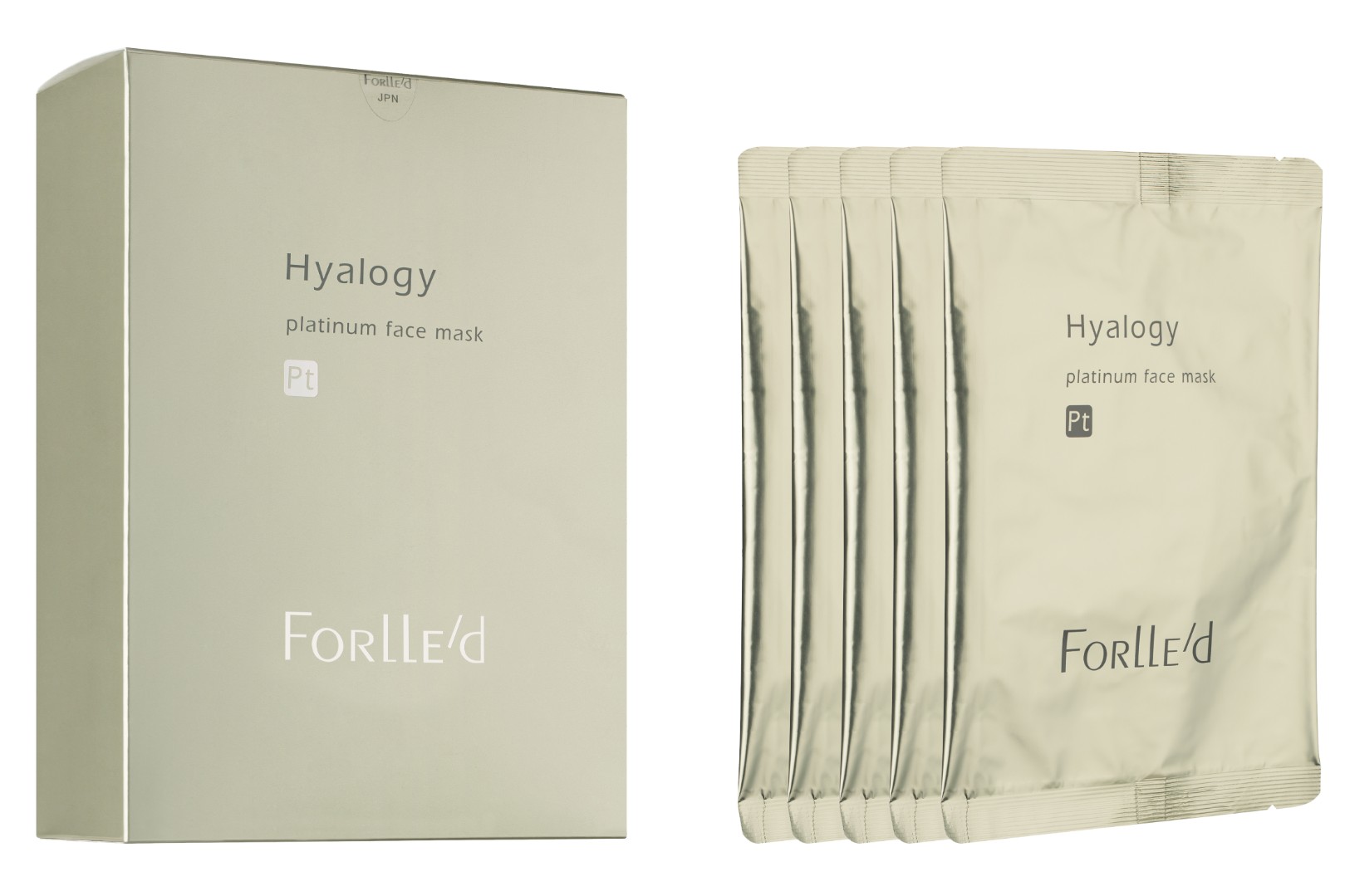 Forlle'd Hyalogy Platinum Face Mask, 5шт