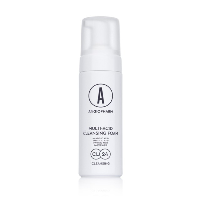 Angiopharm Мультикислотная очищающая пенка, 160мл