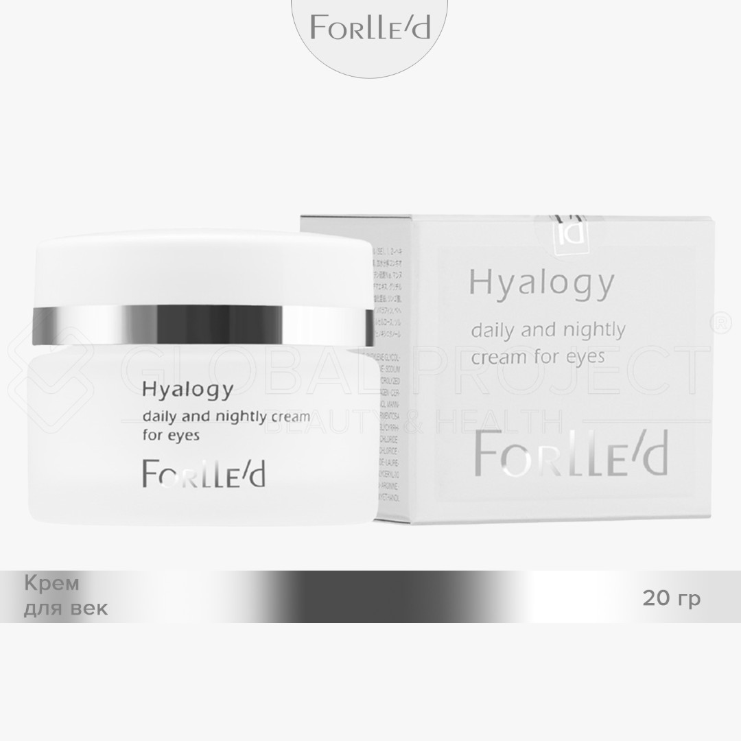 Forlle'd Hyalogy Daily And Nightly Cream For Eyes, 20мл